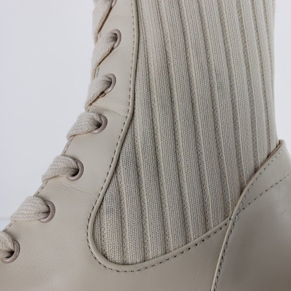 Sam Edelman Lila Knee High Boots Womens Stretch Ribbed - Picture 6 of 16